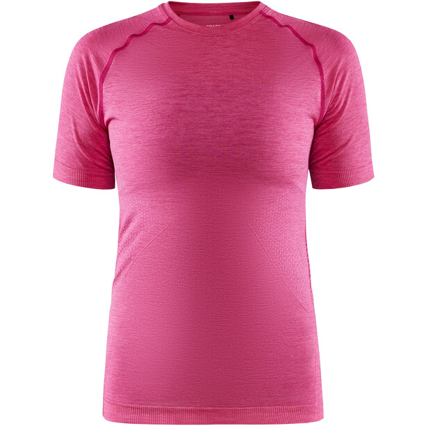 Craft Core Dry Active Comfort Camiseta SS Mujer, rosa
