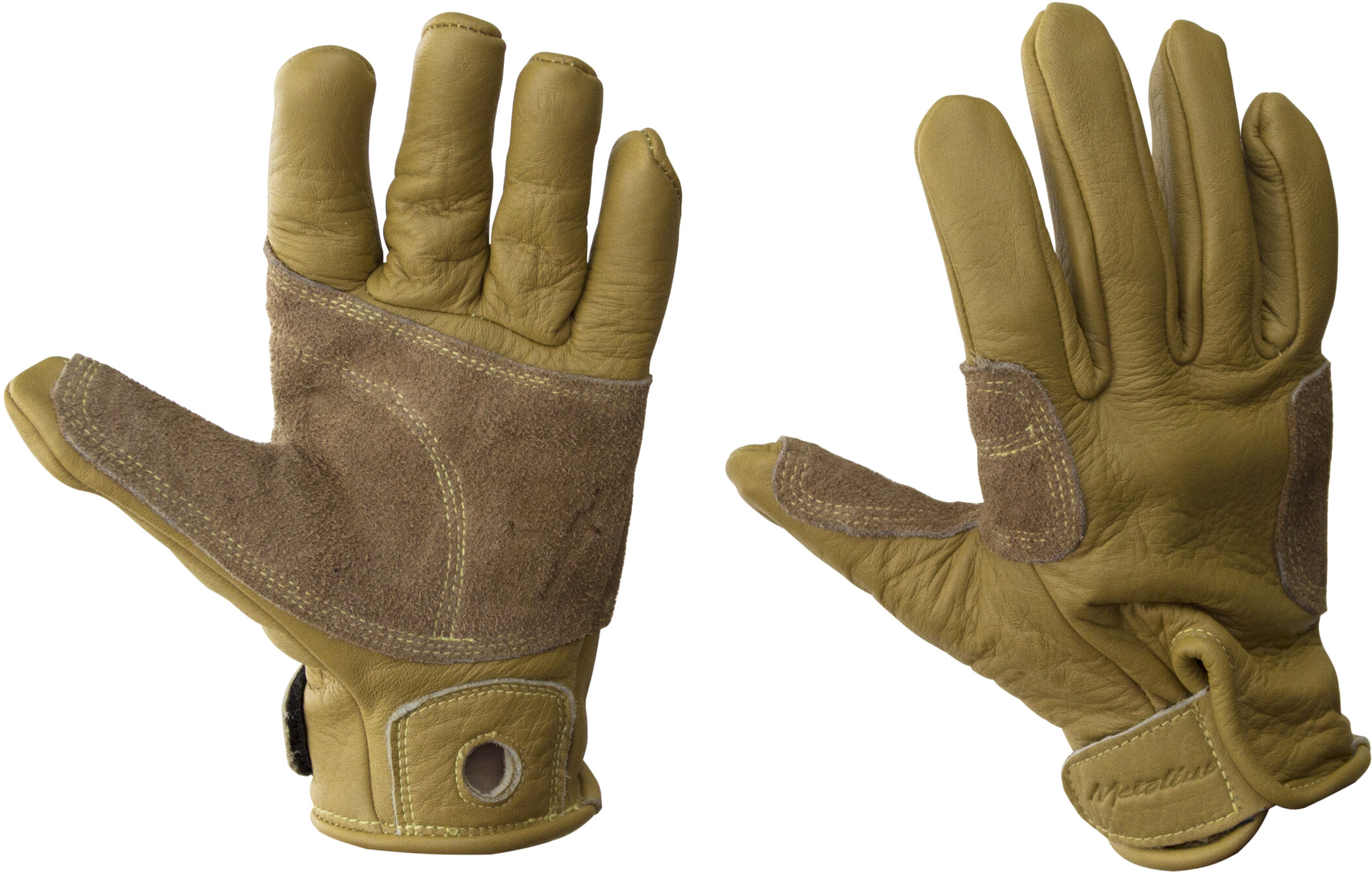 MetoliusBelay Langfinger-Handschuhe beige