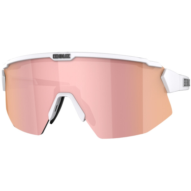 Bliz Breeze Padel Edition Sonnenbrille weiß/pink