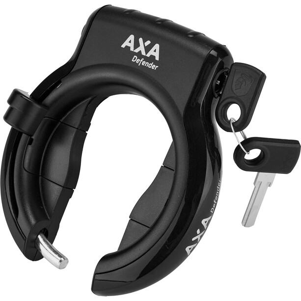 Axa Defender Retractable Verrouillage du cadre, noir
