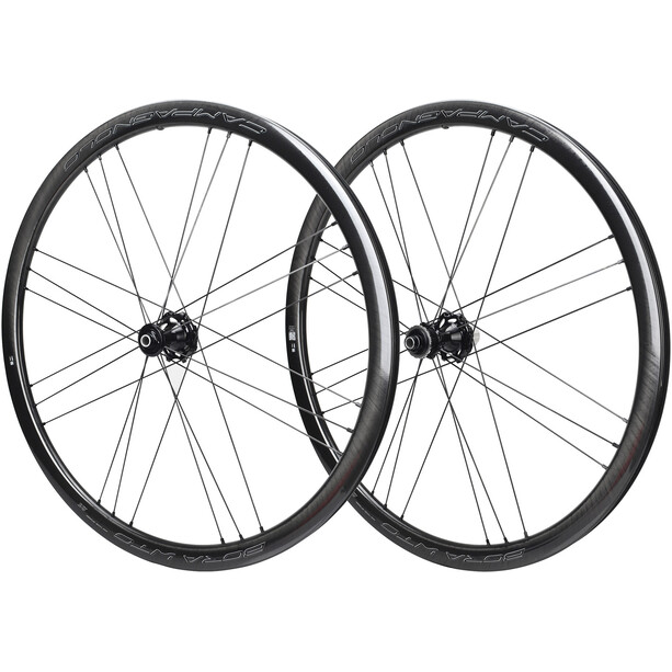 Campagnolo Bora WTO 33 2-Way Fit Disc Dark Label Wheelset Clincher CL 