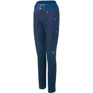 Karpos Salice Pantalon en jean Femme, bleu bleu