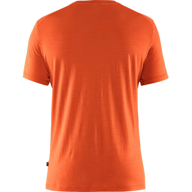Fjällräven Bergtagen SS Thinwool Shirt Men, orange