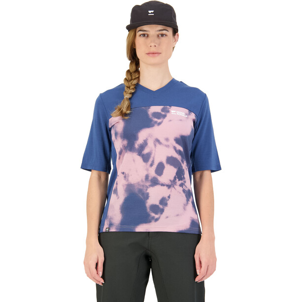 Mons Royale Redwood Enduro VT Shirt met korte mouwen Dames, violet/roze