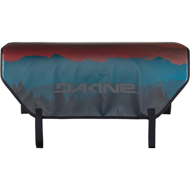 Dakine Pickup Pad Halfside Almohadilla Protección, azul/rojo