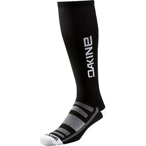 Dakine Singletrack Tall Sokken, zwart/wit