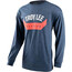 Troy Lee Designs ARC Langarm T-Shirt Herren blau