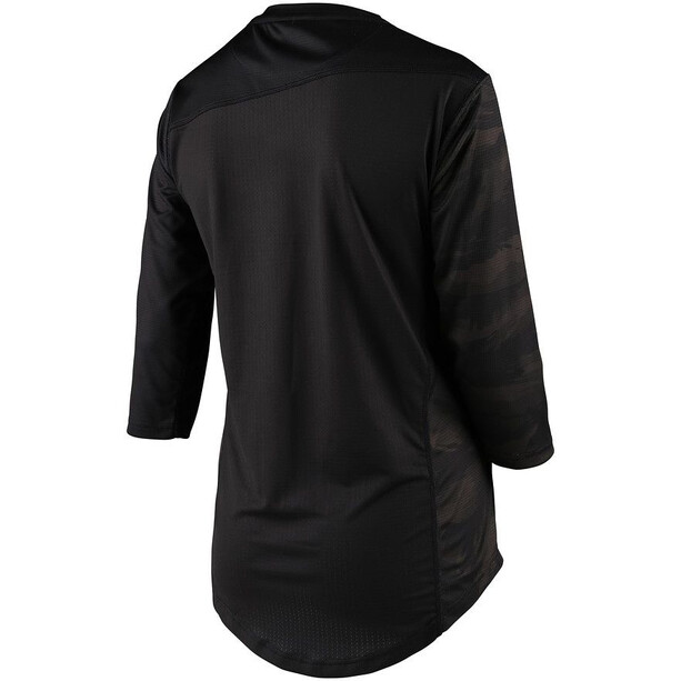 Troy Lee Designs Lilium Jersey met 3/4-Sleeved mouwen Dames, zwart