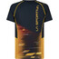 La Sportiva Wave T-Shirt Homme, noir/jaune