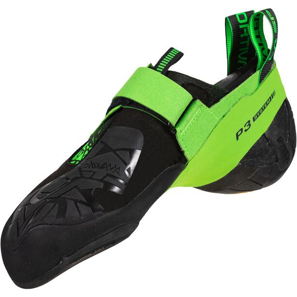 La Sportiva Skwama Vegan Chaussures d'escalade Homme, vert/noir