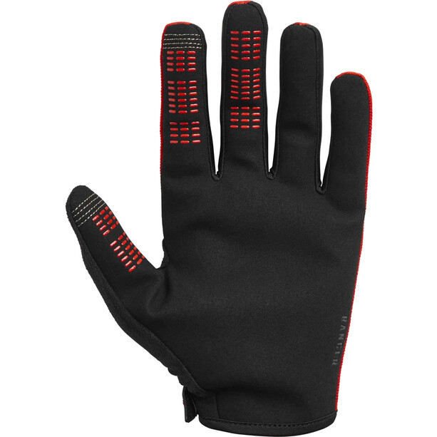 Fox Defend Gloves Youth neon red