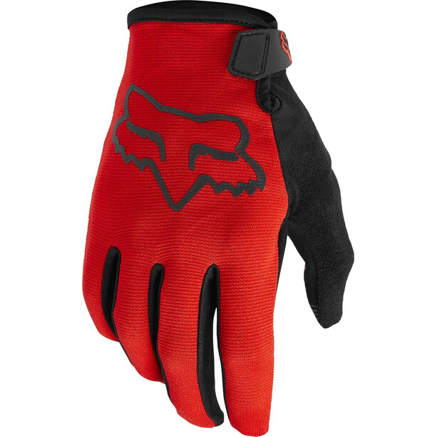Fox Defend Gloves Youth neon red