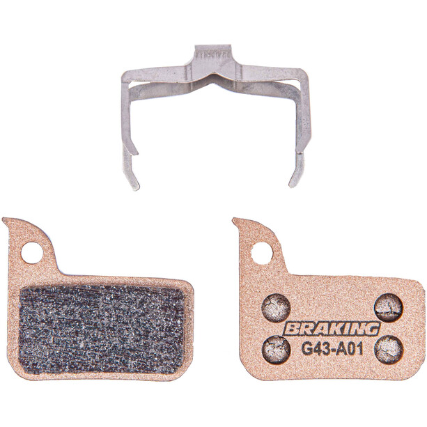 BRAKING Brake Pads Semi-Metallic for Sram Level Ultimate A1/TLM A1/Red/Force/Rival/S700
