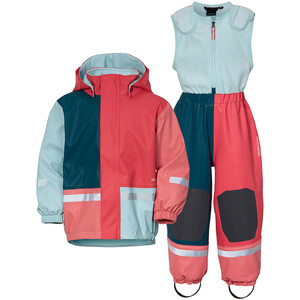 DIDRIKSONS Boardman 3 Ensemble de vêtements Enfant, rose/turquoise rose/turquoise