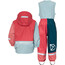 DIDRIKSONS Boardman 3 Ensemble de vêtements Enfant, rose/turquoise