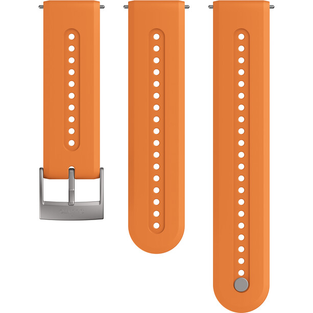 Suunto Athletic 7 Silikon-Armband 24mm orange
