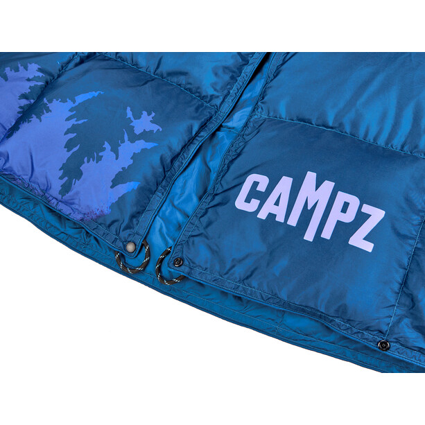CAMPZ Decke Daunen Comfort blau
