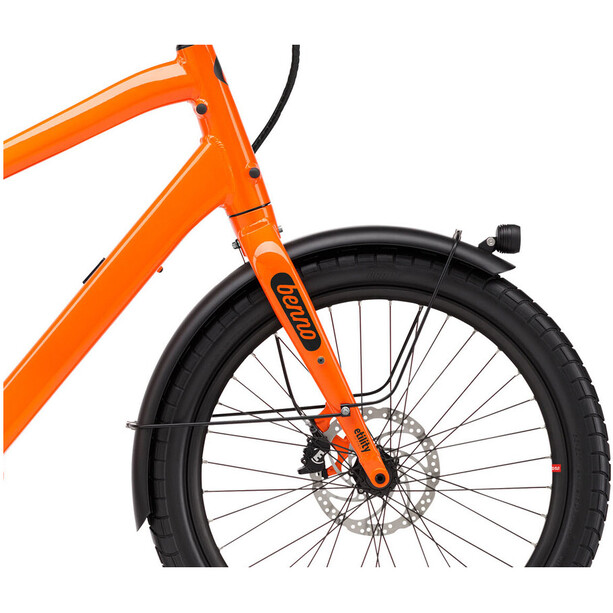 Benno Bikes Boost 10 D CX, pomarańczowy