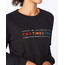 2XU Form Crop Crew Sweater Damer, sort/farverig