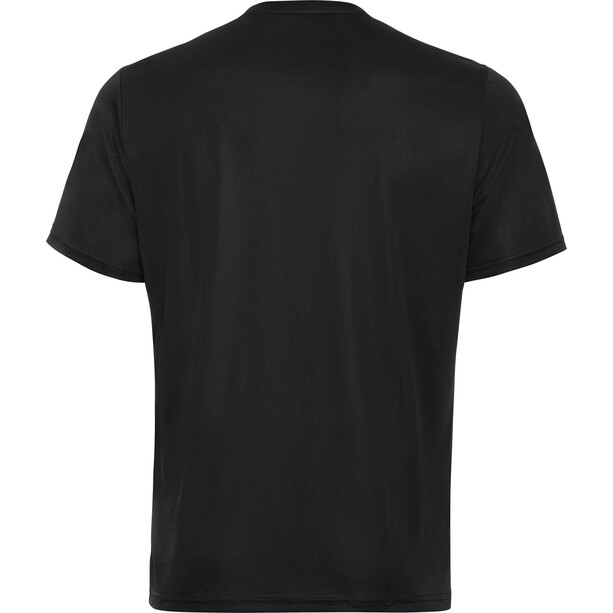 Odlo Essential Flyer Koszulka z dekoltem SS Mężczyźni, czarny
