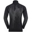 Odlo Kinship Performance Wool 200 LS Baselayer Gezichtsmasker Top Heren, zwart
