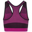 Odlo Seamless High Sportbeha Dames, violet/zwart