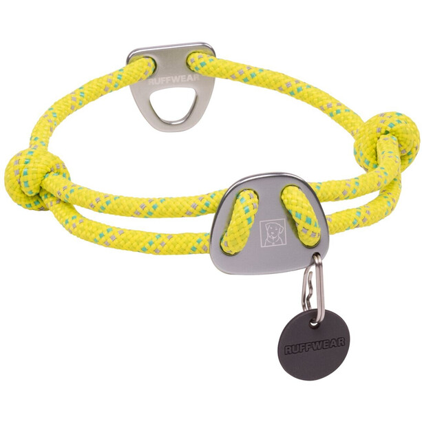 Ruffwear Knot-a-Collar Reflecterende touwhalsband, geel