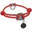 Ruffwear Knot-a-Collar Collar de cuerda reflectante., rojo