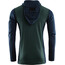 Aclima WarmWool Kapuzensweater mit Zip Herren grün/blau