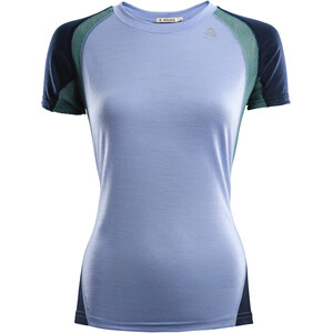 Aclima LightWool Sports T-skjorte Dame Blå Blå