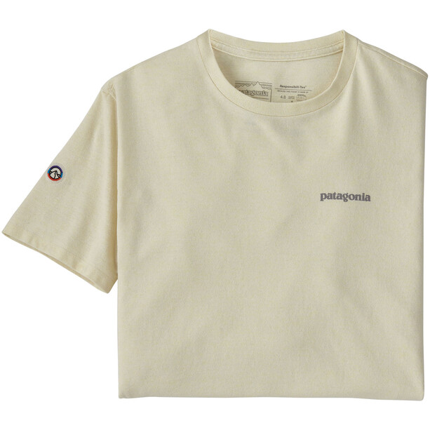 Patagonia Fitz Roy Icon Responsibili-Tee maglietta, bianco