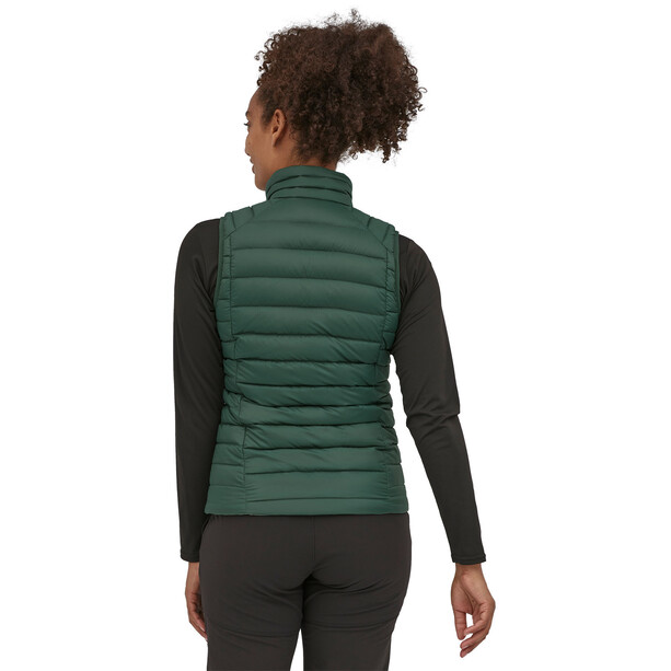 Patagonia Down Sweater Gilet Donna, verde