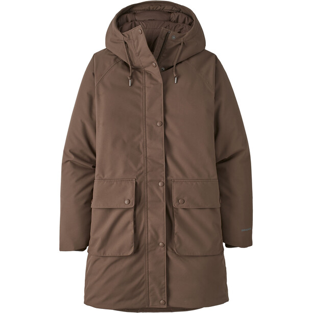 Patagonia Great Falls Insulated Parka Femme, marron