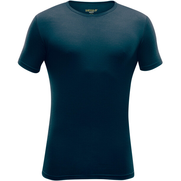 Devold Jakta T-Shirt Col Ras-Du-Cou Homme, bleu