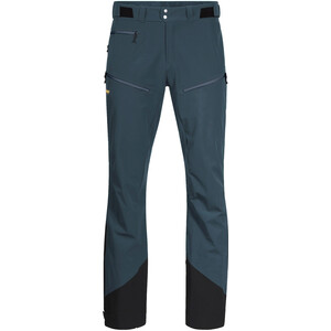 Bergans Senja Hybrid Pantalon softshell Homme, Bleu pétrole Bleu pétrole