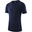 Föhn Merino Koszulka z krótkim rękawem Baselayer Shirt Mężczyźni, niebieski