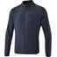 Föhn Trail Recycled Fleece Pullover mit Durchgehendem Reißverschluss Herren blau