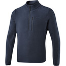 Föhn Trail Recycled Fleece Pullover mit 1/4 Reißverschluss Herren blau