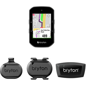 Bryton Rider S500 T GPS Ciclocomputer con Sensor Pack 