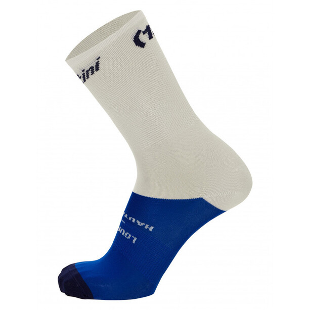 Santini Lourdes Etape 18 Socken weiß/blau