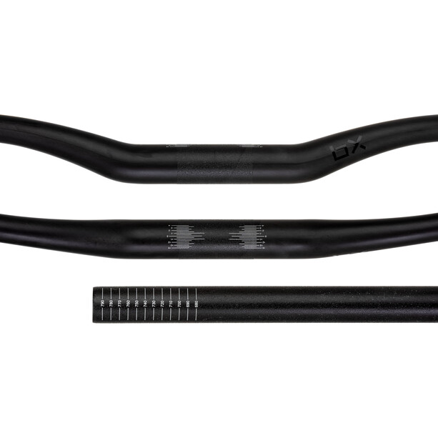 Brand-X Carbon Riser Cintre 12mm Ø31,8mm, noir