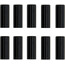 LifeLine CNC Bremszugendkappen 5mm 10 Stück schwarz