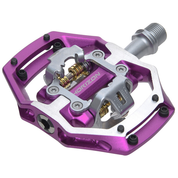 Nukeproof Horizon CS Trail Pedals CroMoly, fioletowy