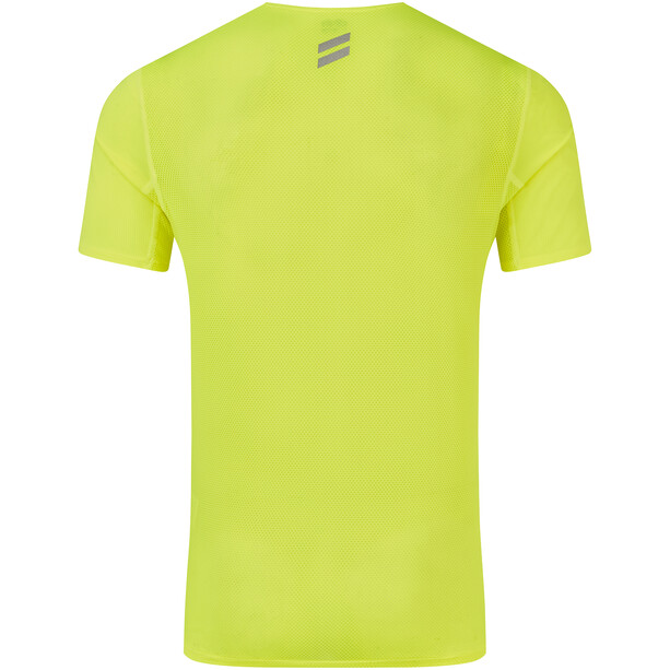 dhb Aeron Camiseta de running SS Hombre, amarillo