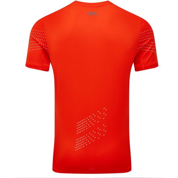 dhb Aeron FLT Camiseta de running SS Hombre, naranja