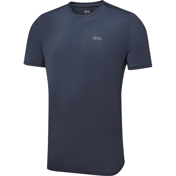 dhb Aeron Ultra Camiseta de running SS Hombre, azul