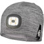CAMPZ Funkcjonalna czapka LED, szary