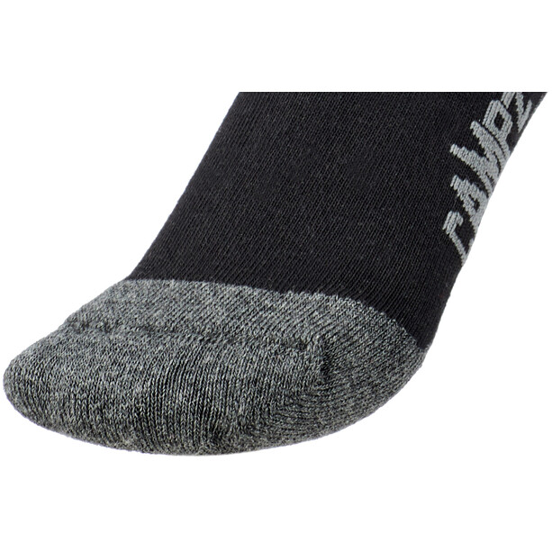 CAMPZ Trekking Socken Baumwolle grau