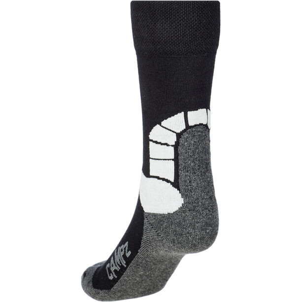 CAMPZ Trekking Socken Baumwolle grau
