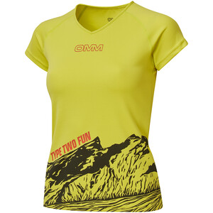 OMM Bearing Tee-shirt SS Femme, jaune